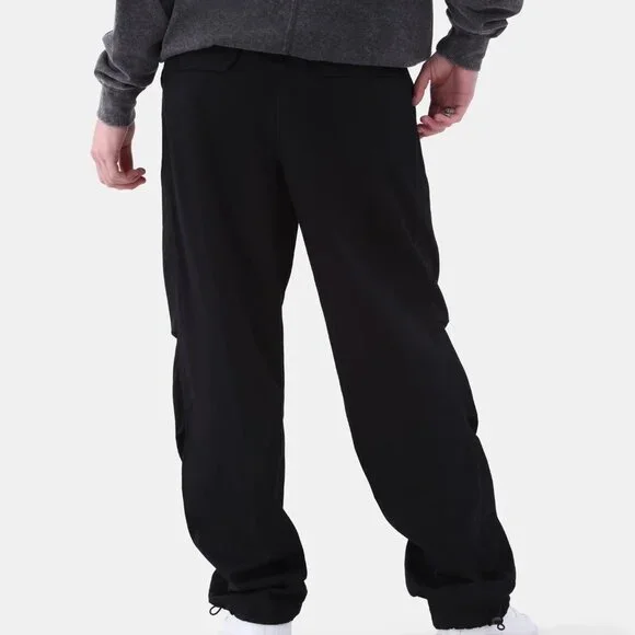 No Boundaries Black Parachute Pants 30'' Inseam Womens Pant Size M (8-10) NWT - Picture 3 of 4